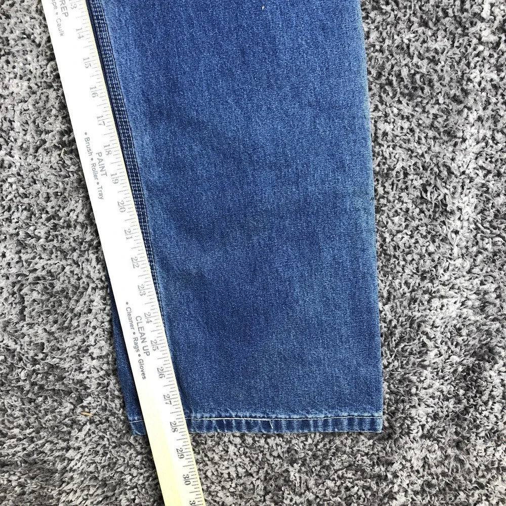 Vintage Carhartt Jeans Mens 33x30 Blue Relaxed Straight Denim Workwear B65DST